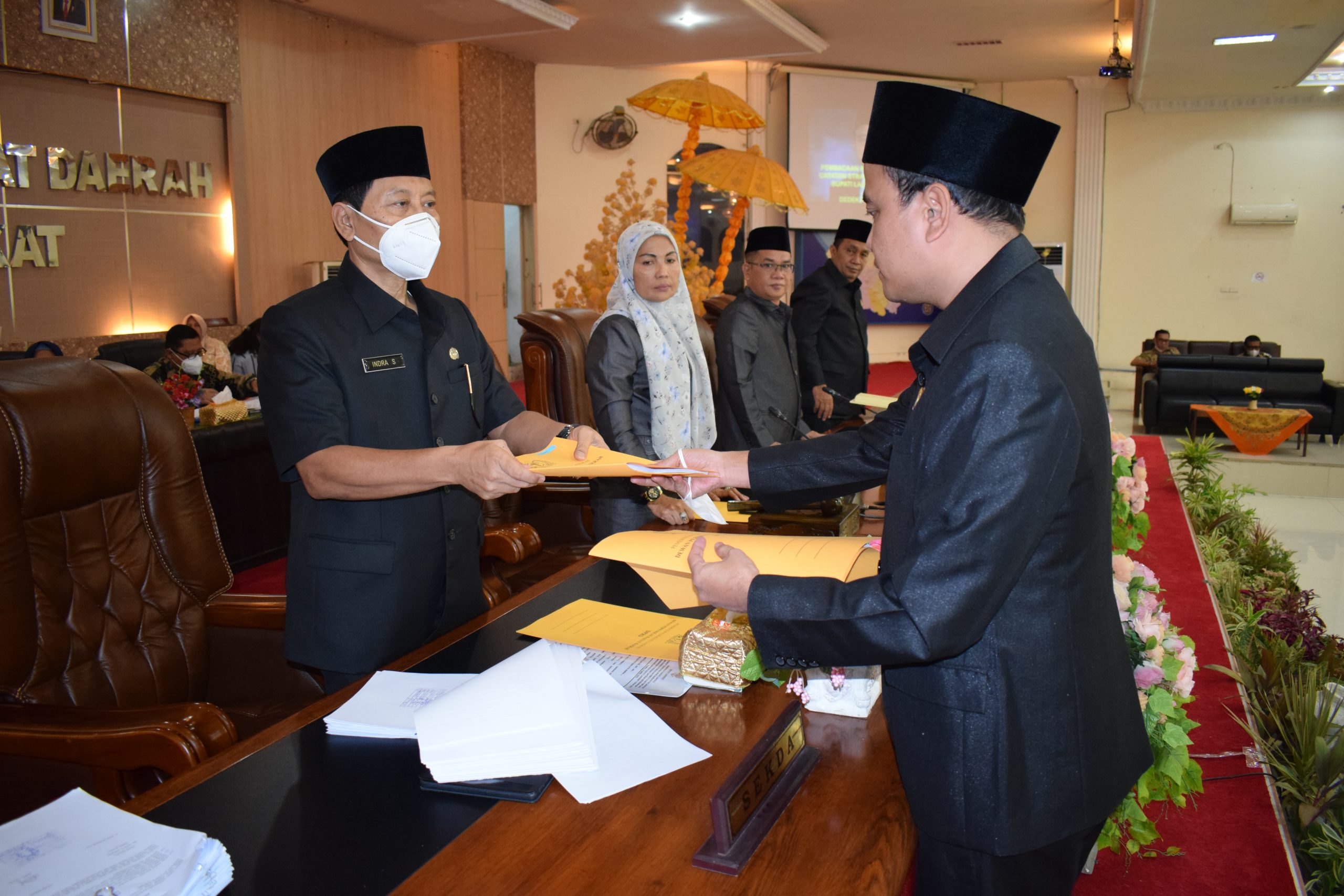 DPRD Langkat Beri Rekomendasi Terhadap LKPJ Bupati, Ini Isinya