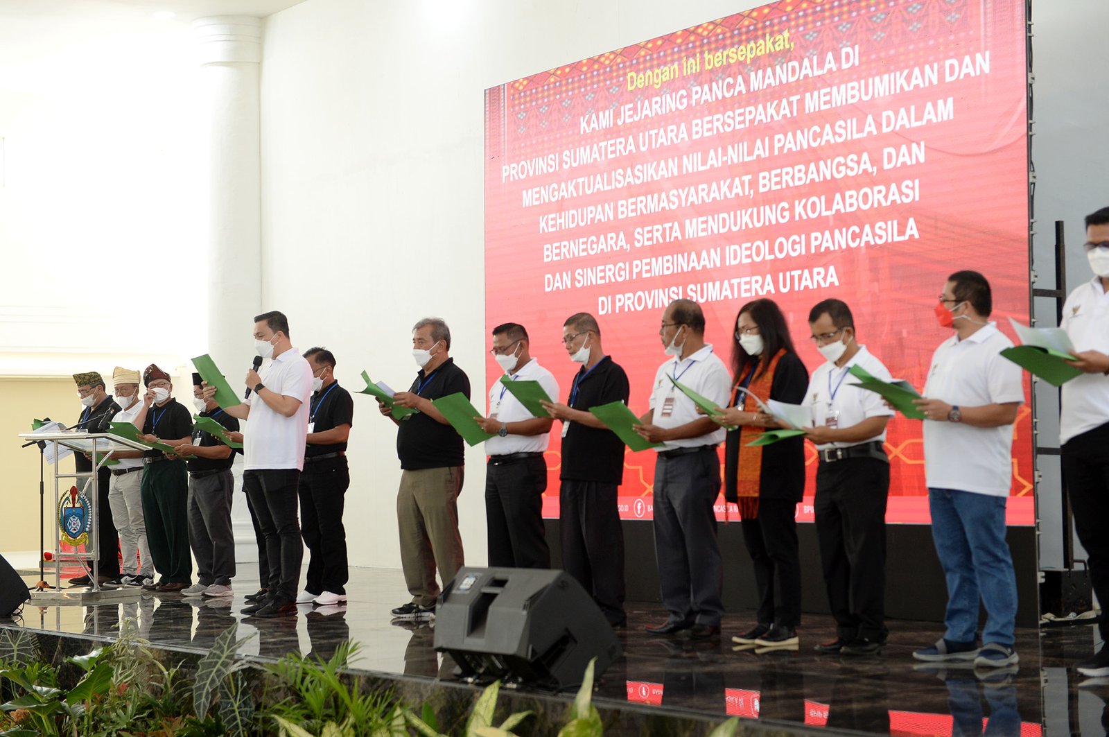 Sinergi dengan Semua Pihak,  Pemprov Siap Membumikan Pancasila di Sumut