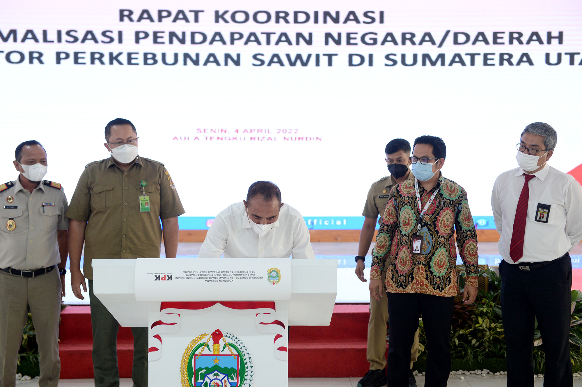 Bekerja Sama dengan KPK, Sumut Fokus Optimalkan Pendapatan dari Perkebunan Sawit