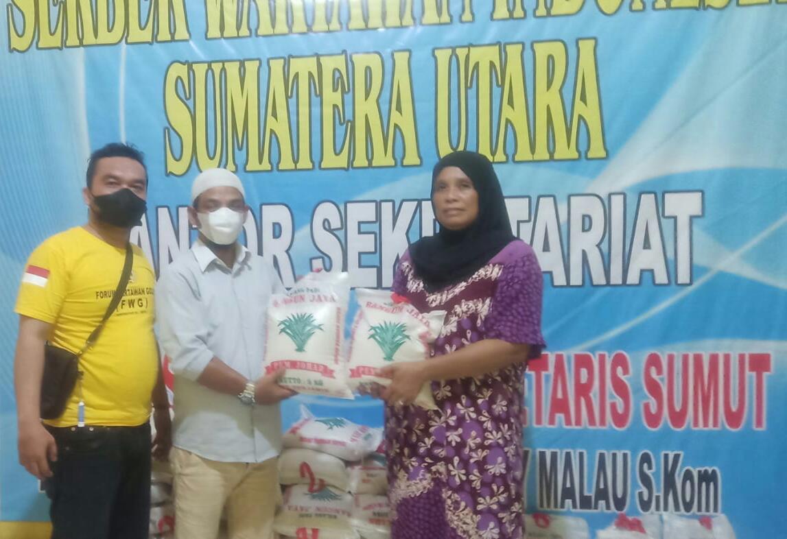 SWI Sumut Berbagi Peduli Kepada Warga Sekitar