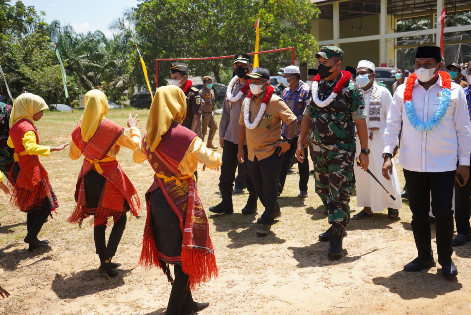 Pertama kali Dandim0212/TS dan Forkopimda Resmikan Kampung Pancasila di PALAS