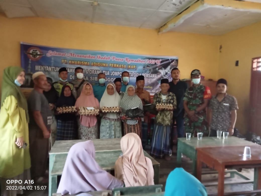 Sambut Bulan Puasa PT KAP Santuni Anak Yatim & Orang Tua Jompo