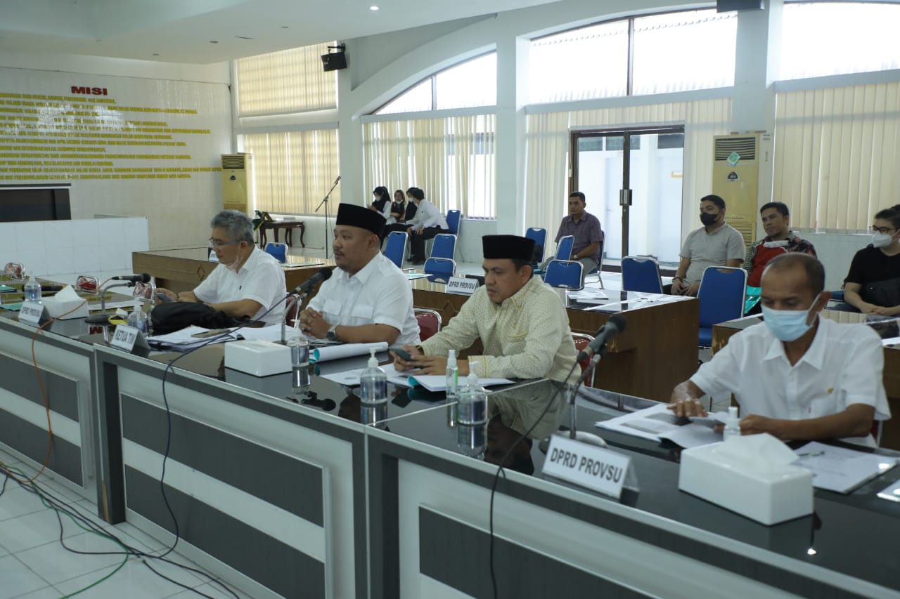 Sekda Terima Kunker Pansus DPRD Provsu di Kabupaten Asahan