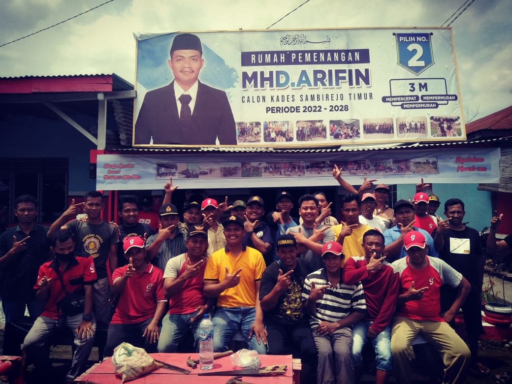 M Arifin Cakades Sambirejo Timur Siap Utamakan Kepentingan Masyarakat