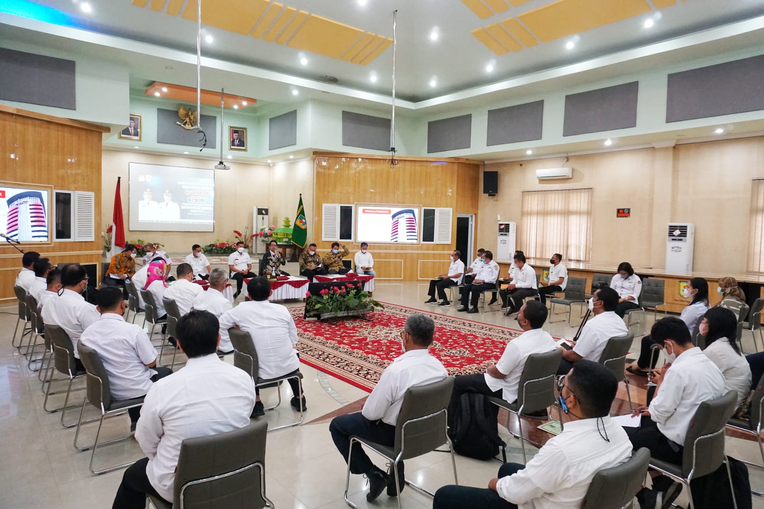 Rapat Monitoring Pencegahan Korupsi, Wabup Ingatkan OPD Serius Tindaklanjuti Rekomendasi KPK