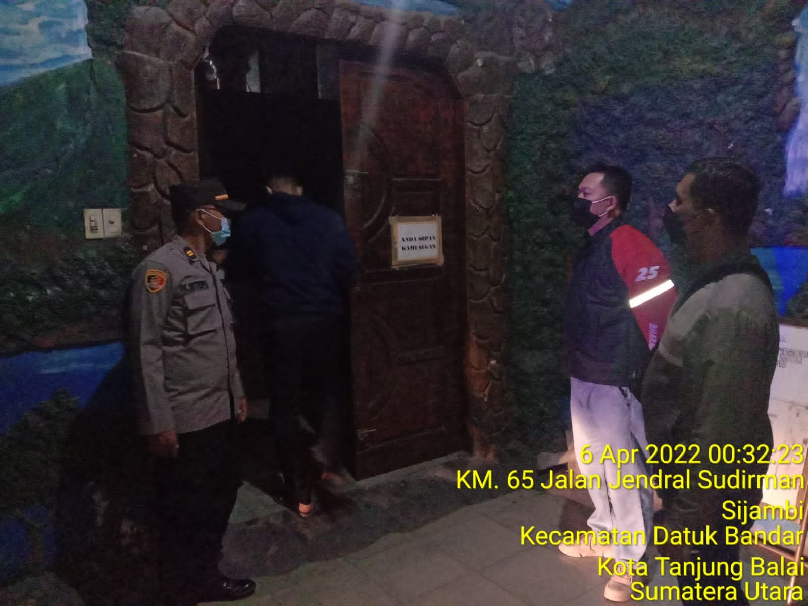 Cipkon Kondusif Ramadhan 1443-H, Polres Tanjung Balai Razia Tempat Hiburan Malam