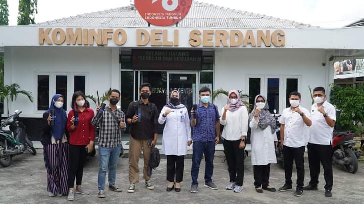 Kepala Dinas KominfoStan Terima Audiensi IESPA, Ini Kata Miska Gewasari