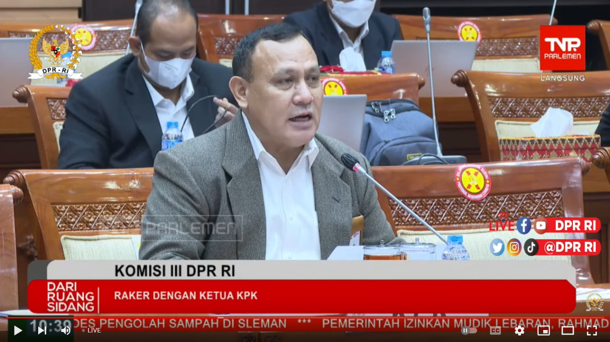 Soal Anggaran Peningkatan Kesejahteraan Nelayan, Ini Kata Ketua KPK Firli Bahuri