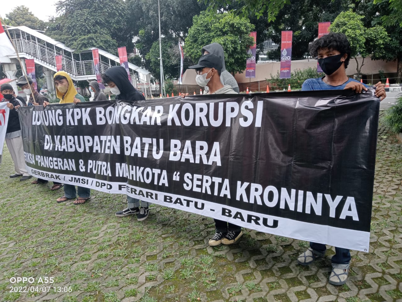 Demo ke KPK Minta Usut Kasus Dugaan Korupsi di Pemkab Batubara