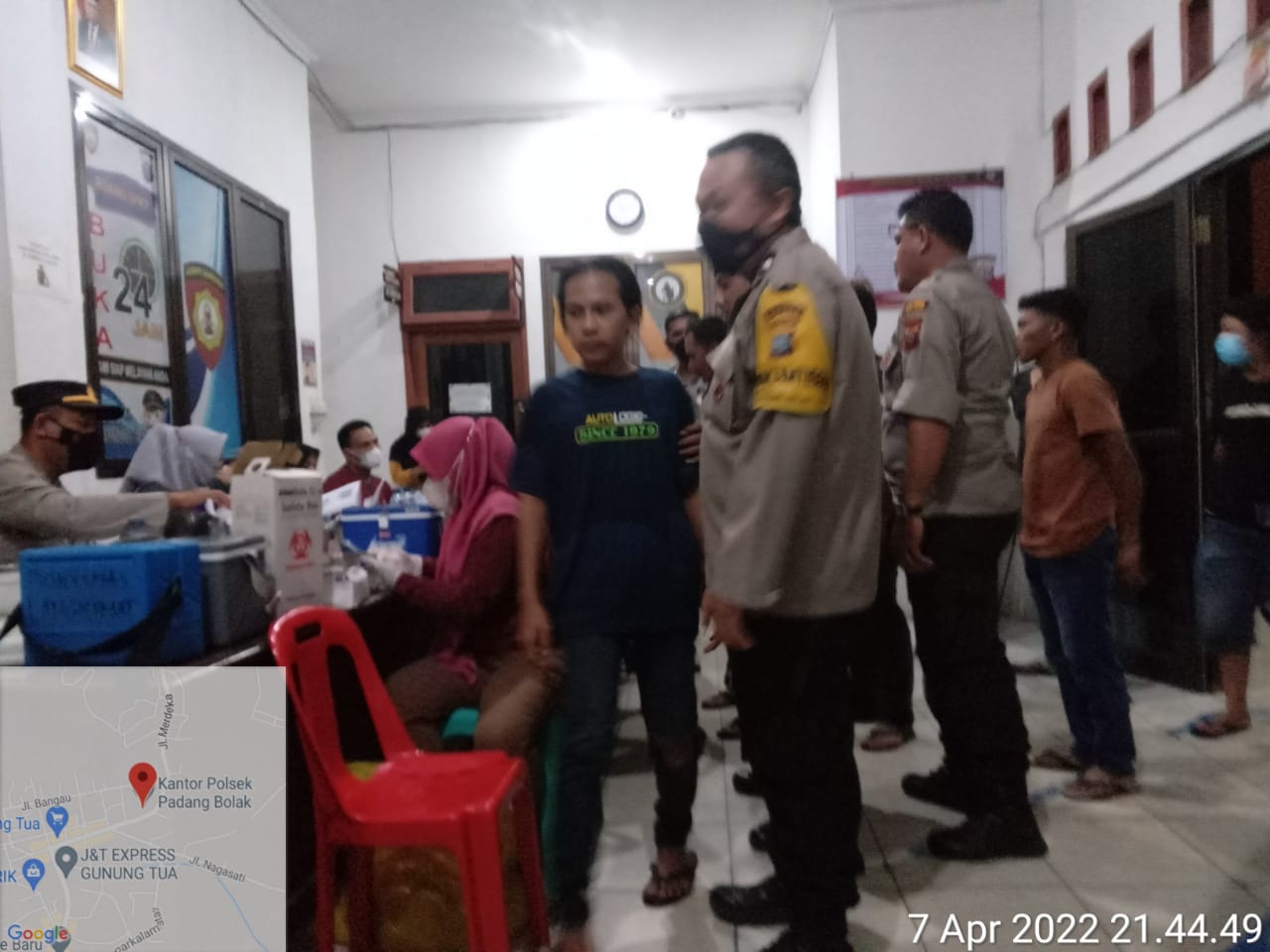 Upaya Pengendalian Covid-19, Polsek Batang Angkola Gelar Operasi Yustisi