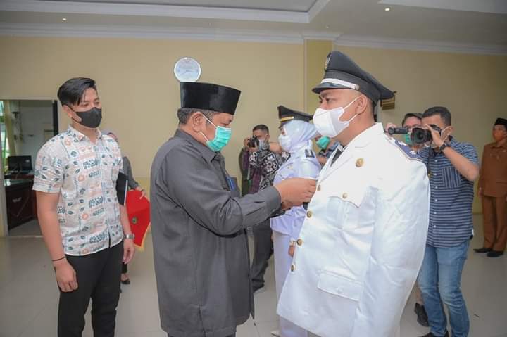 Lantik Pejabat Eselon III dan IV, Wali Kota : â€œJaga Integritas, Jaga Kejujuranâ€