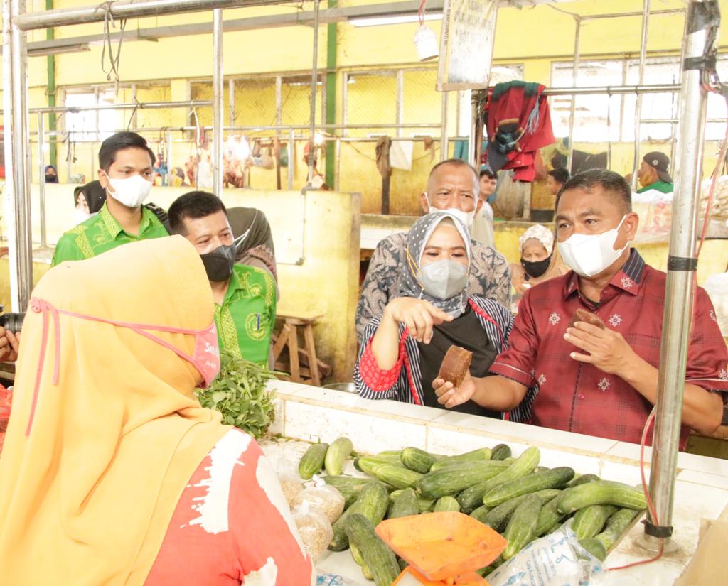 Bulan Ramadhan, Bupati Sergai Pastikan Kondisi Stok Komoditas Masih Cukup