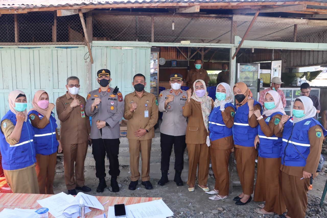 Kapolres Tapsel : Tanggal 5-9 April 2022, 2.470 Dosis Astrazeneca Disalur ke Masyarakat Paluta