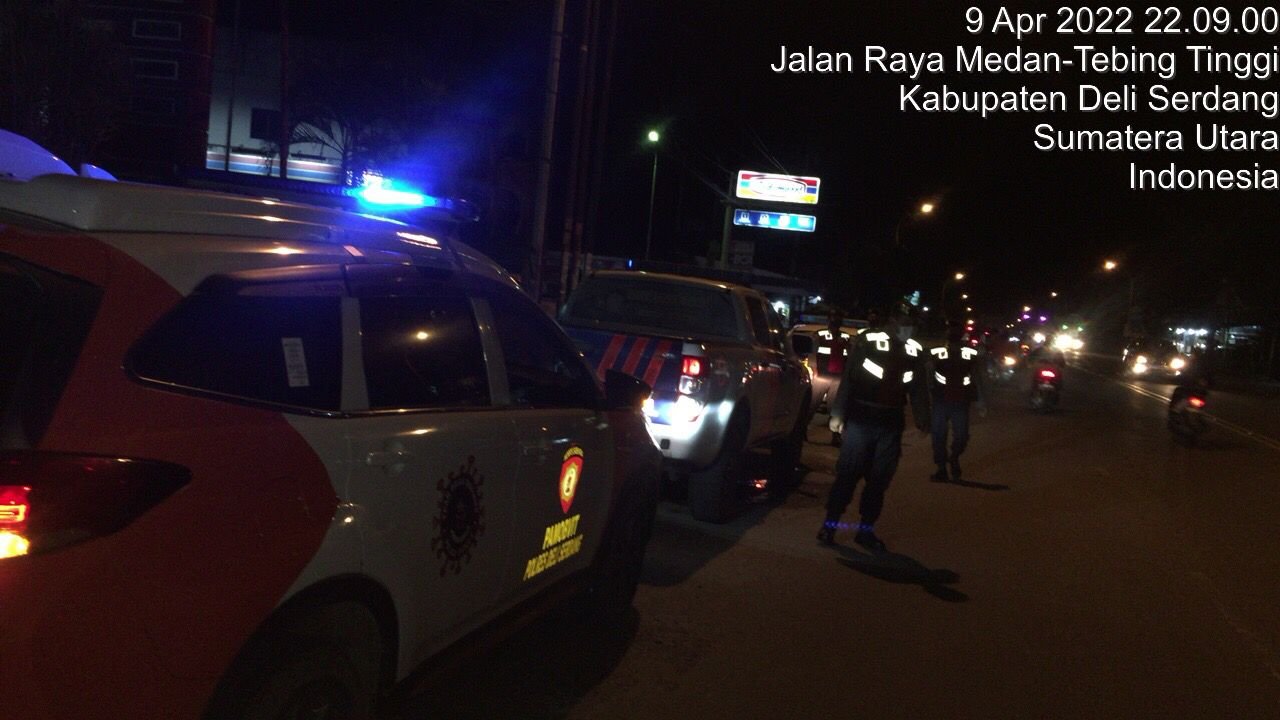 Patroli Skala besar, Blue Light dan Pattoli Asmara Subuh ciptakan kondisi aman dan kondusif wilkum Polresta DS