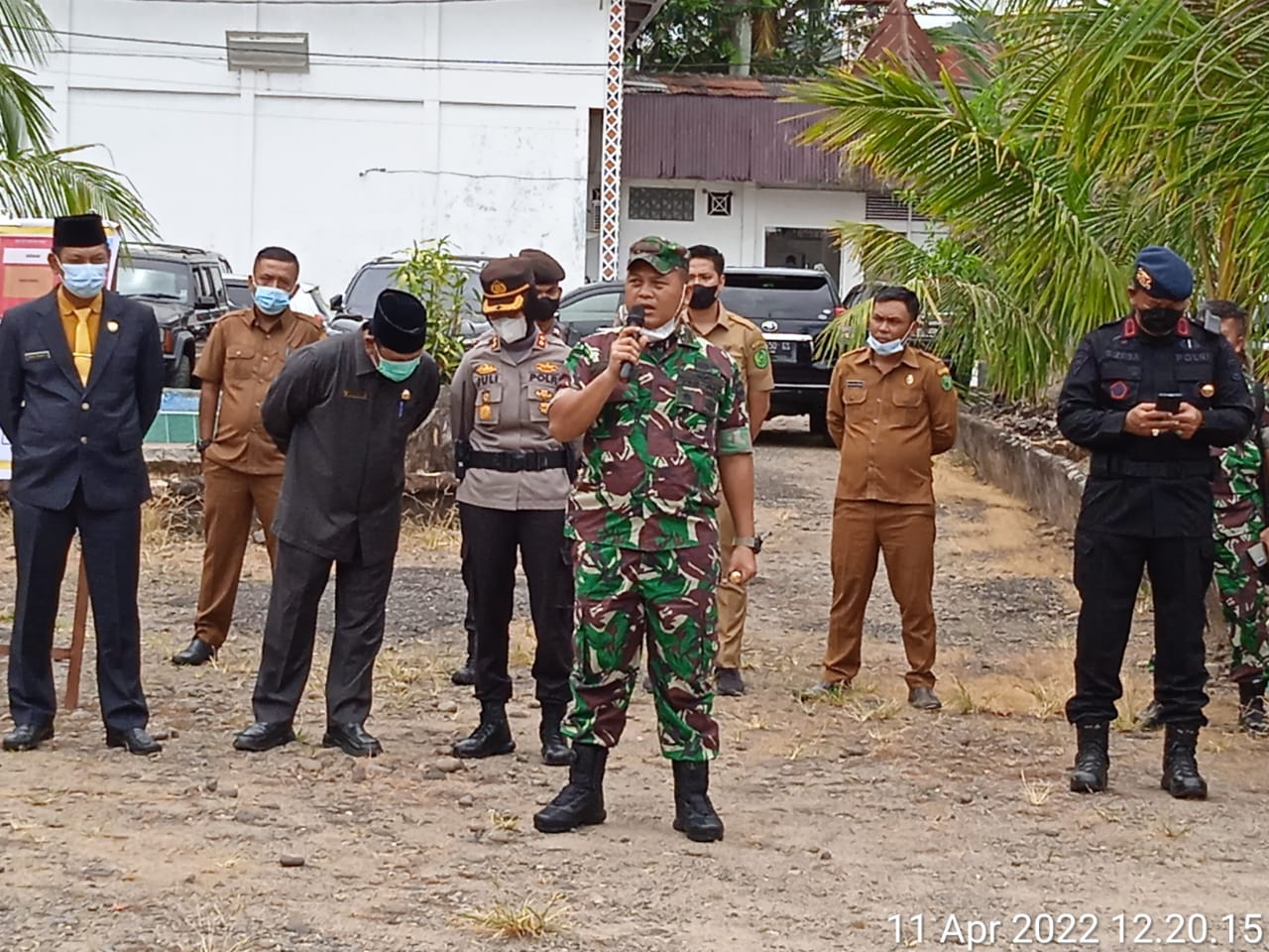 Apel Persiapan Pengamanan Unras Di DPRD Kota Padangsidempuan 