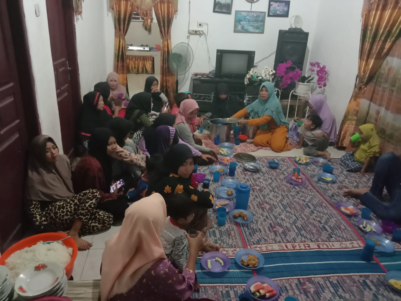 Bukber Dengan Warga, Edi Yansah Didoakan Jadi Kades Denai Lama