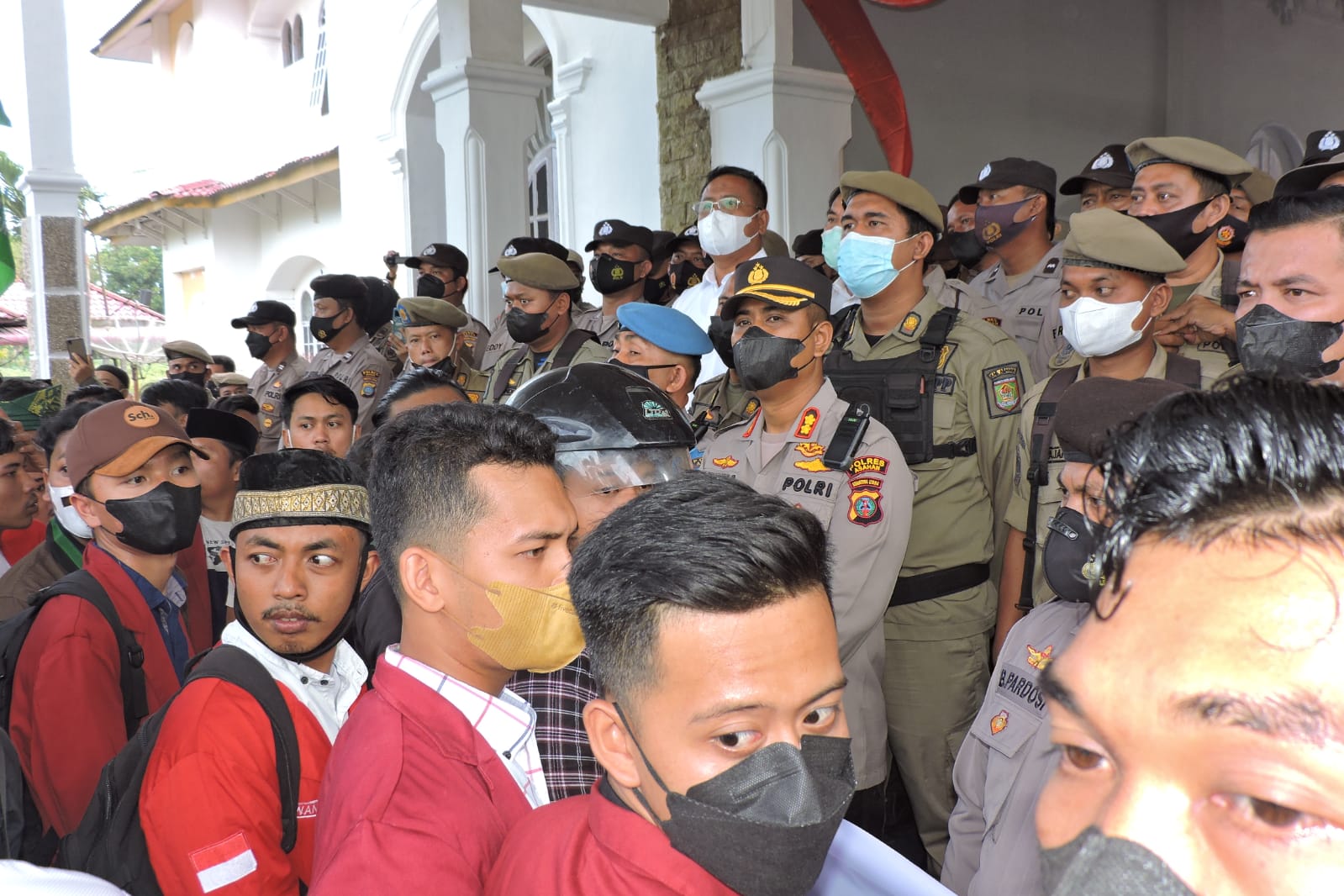 Demo di Asahan Berjalan Aman,  Kapolres: 