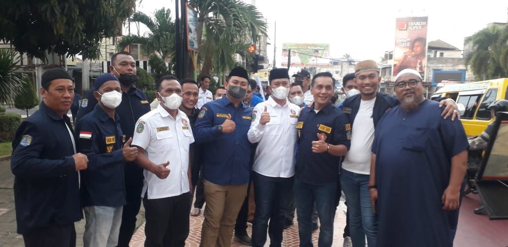 Safari Ramadhan 1443 H, Katar Sumut Buka Puasa Bersama dan Bagi Takjil di Kota Binjai