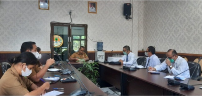 Direktur Air Limbah Beraudensi Ke Dinas Lingkungan Hidup Kota Medan