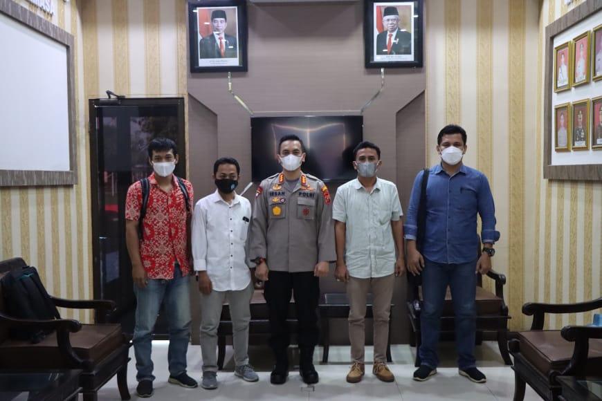 Kapolresta DS Terima Audiensi Ketua Mayday, Ini Katanya