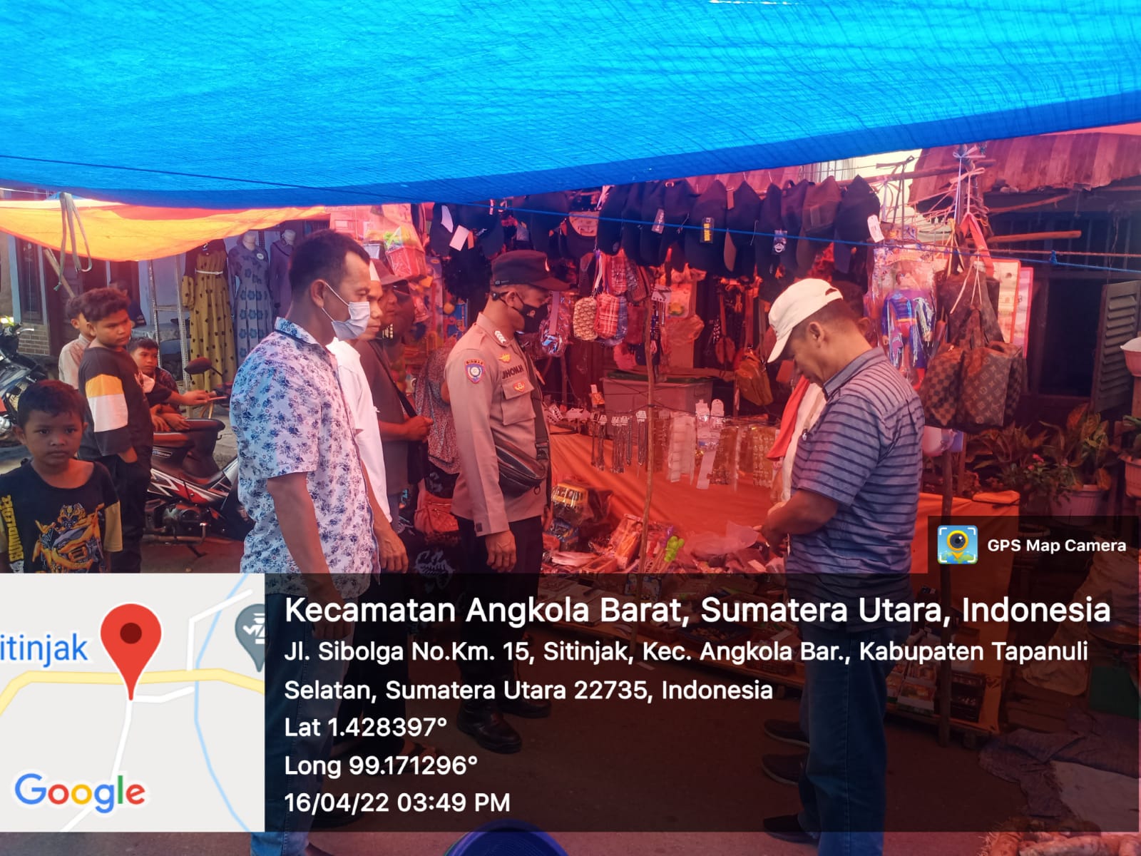 Polres Tapsel Gelar Razia Angkola Barat, Ratusan Petasan Berbagai Jenis Disita