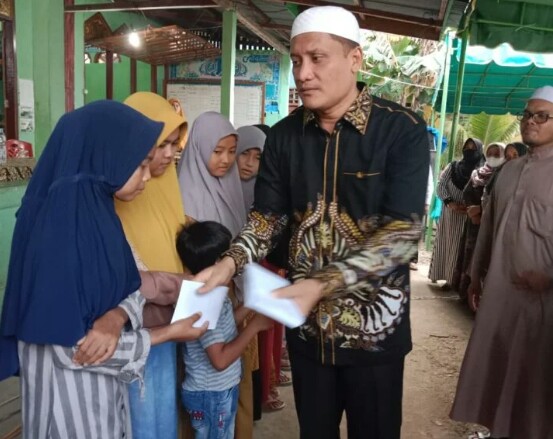 Dinsos Palas Realisasikan Bantuan Rp1,2 M Kepada Para Imam Masjid, Guru Mengaji, Hingga Anak Yatim