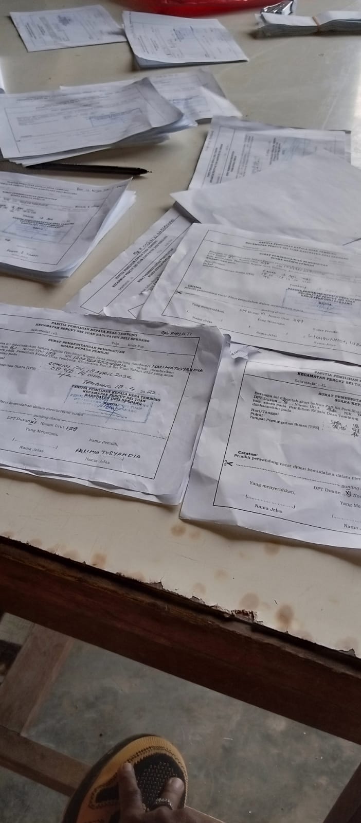 7 Tahun Meninggal Masih Terima Undangan Pilkades Ke TPS Di Desa Tembung