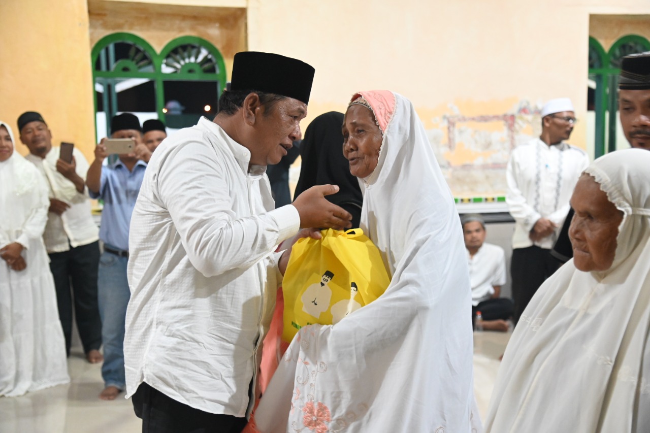 Walikota PSP Irsan Efendi Nasution Safari Ramadhan di Masjid Syekh Zainal Abidin, Tingkatkan Keimanan