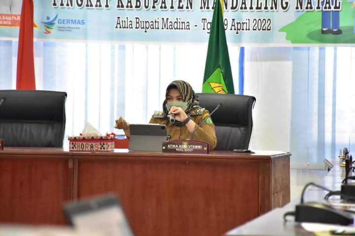 Wabup Madina Buka Acara Pertemuan Rembuk Stunting