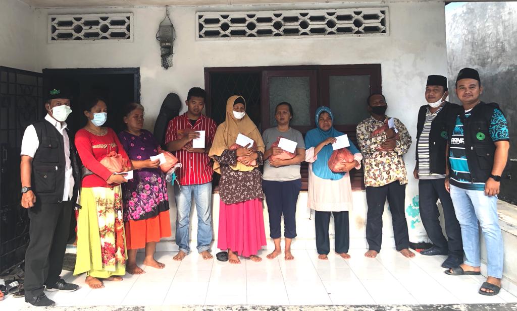 Bakopam Sumut Salurkan Bantuan Mantan Gubsu H Erry Nuradi, Peduli Dengan Masyarakat