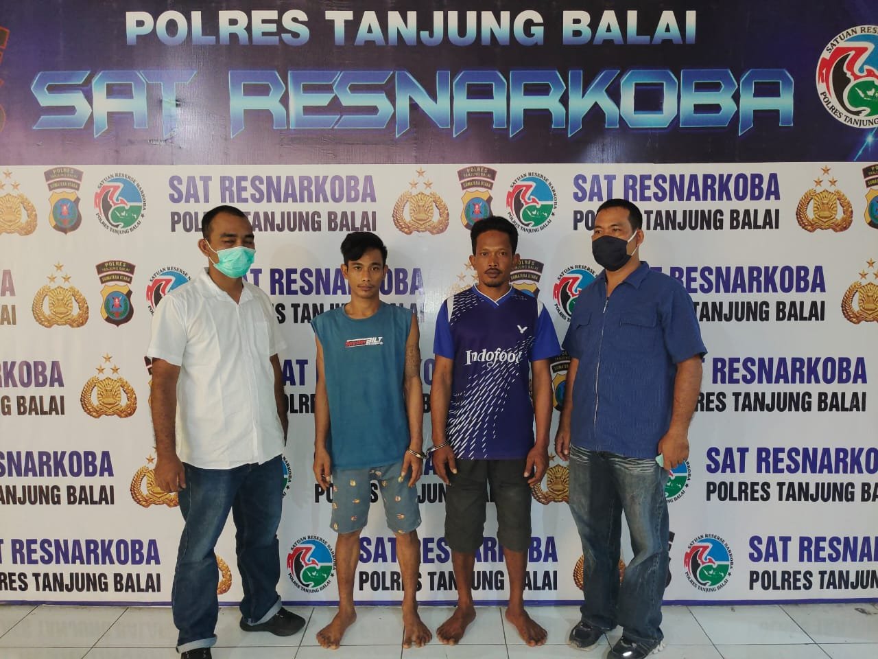 Undercover Buy Personil Satres Narkoba Amankan 2 Pria Pemilik Sabu