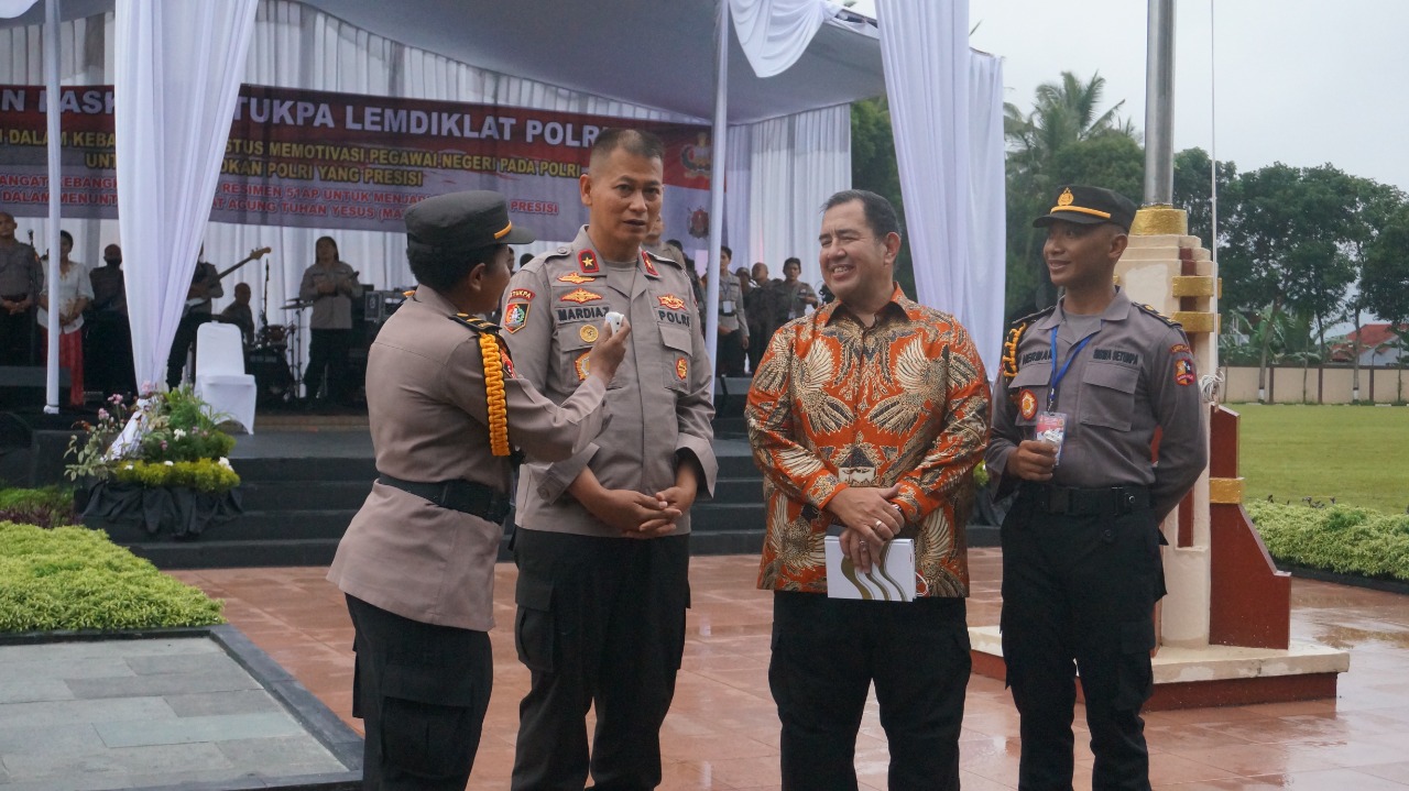 Siswa Setukpa Polri peringati KKR Paskah bersama Pendeta Gilbert Lumoindong