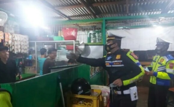 Kasat Lantas Polres Madina Pimpin Operasi Yustisi