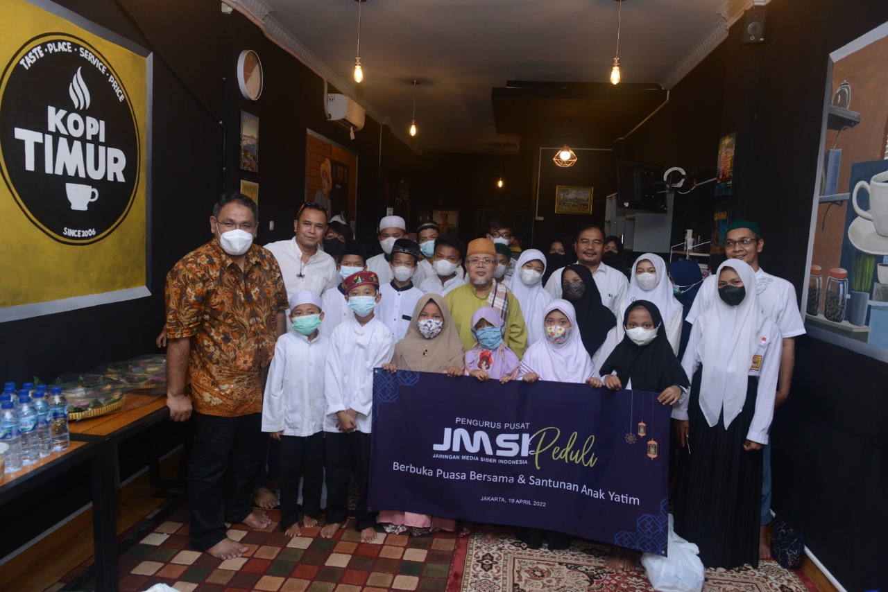 JMSI Pusat Bukber Bersama Anak Yatim,  Ini Kata Kabid Sekretariat JMSI, Ari Rahman