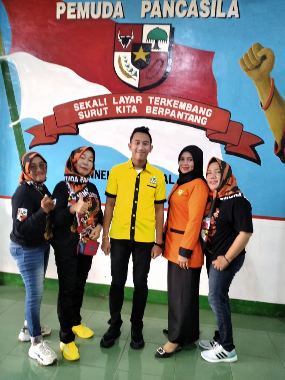 MPC PP Asahan Bersama GP2K Bagi 500 Goni Beras Dukung Yahya Panjaitan Maju Pileg 2024