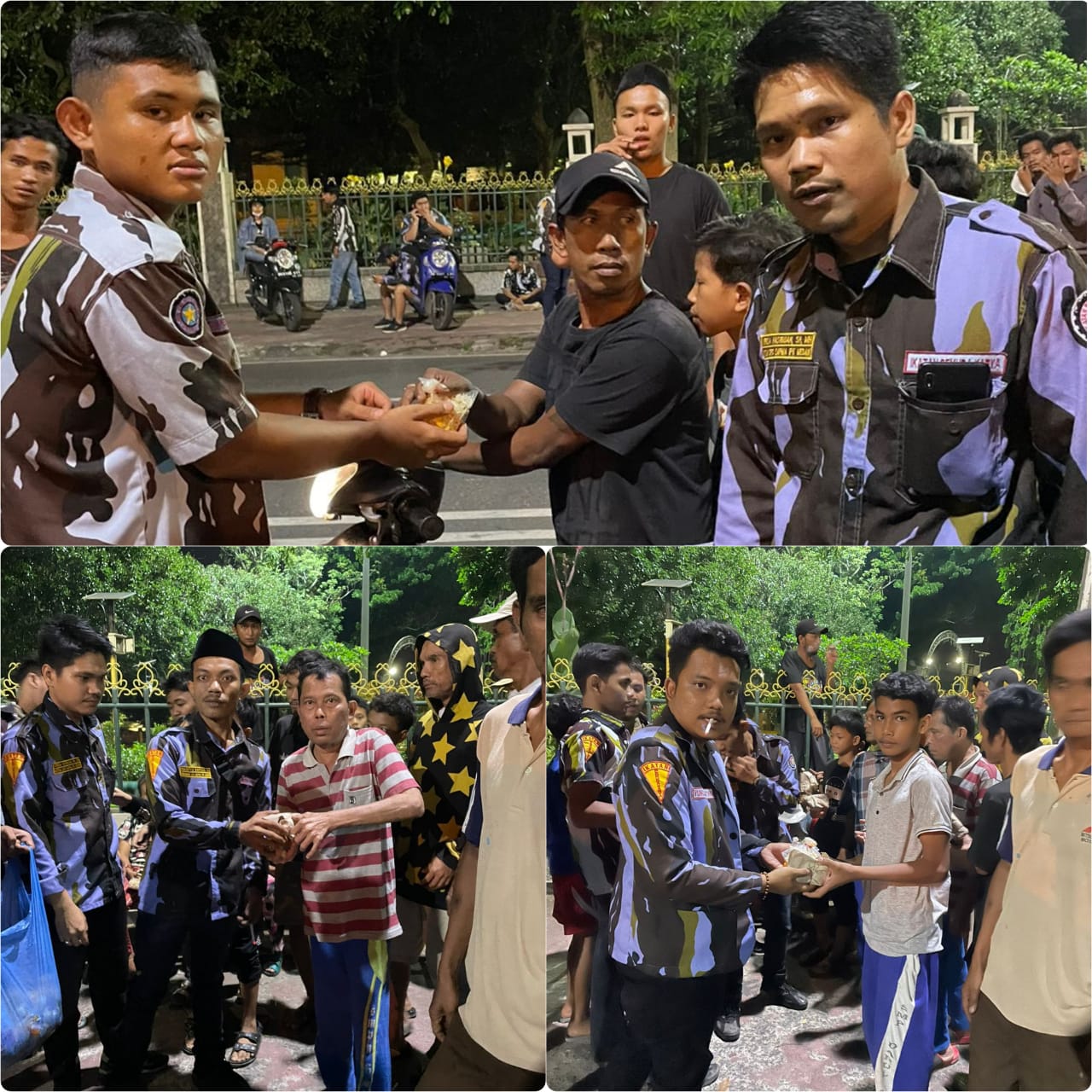 Sapma IPK Medan Bagikan 250 Paket Makan Sahur