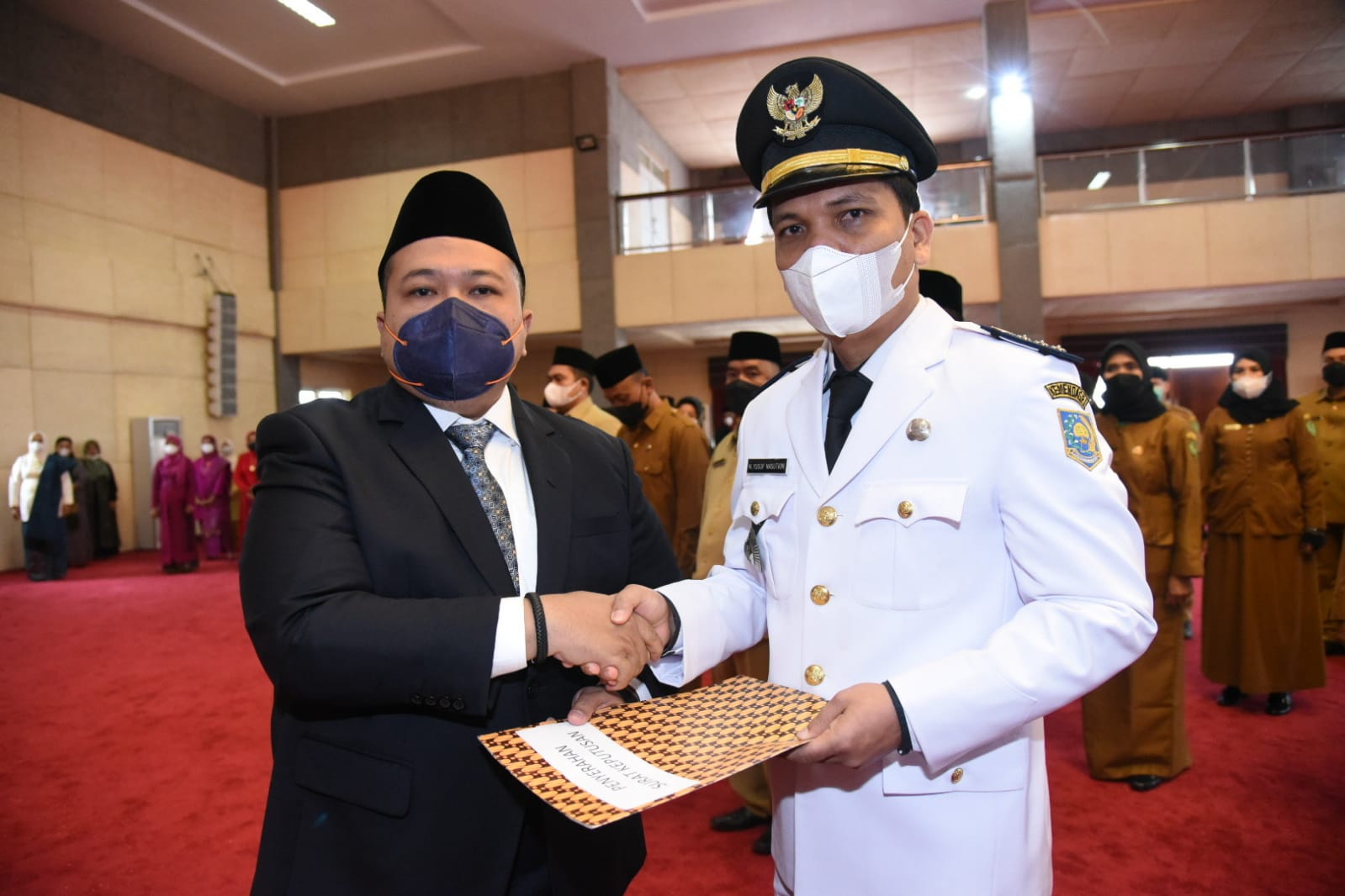 Bupati Tapsel Lantik 66 Pejabat Administrator, Pengawas & Kepala Sekolah