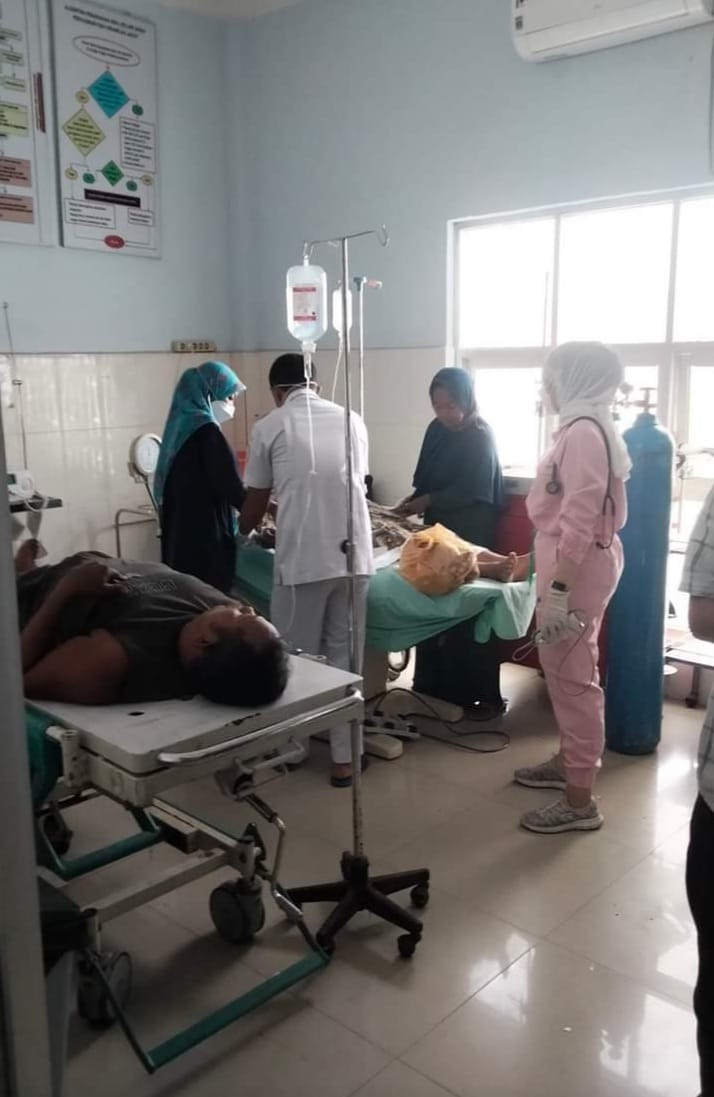 Pipa Gas PT SMGP Kembali Bocor, Puluhan Warga Dilarikan ke Rumah Sakit