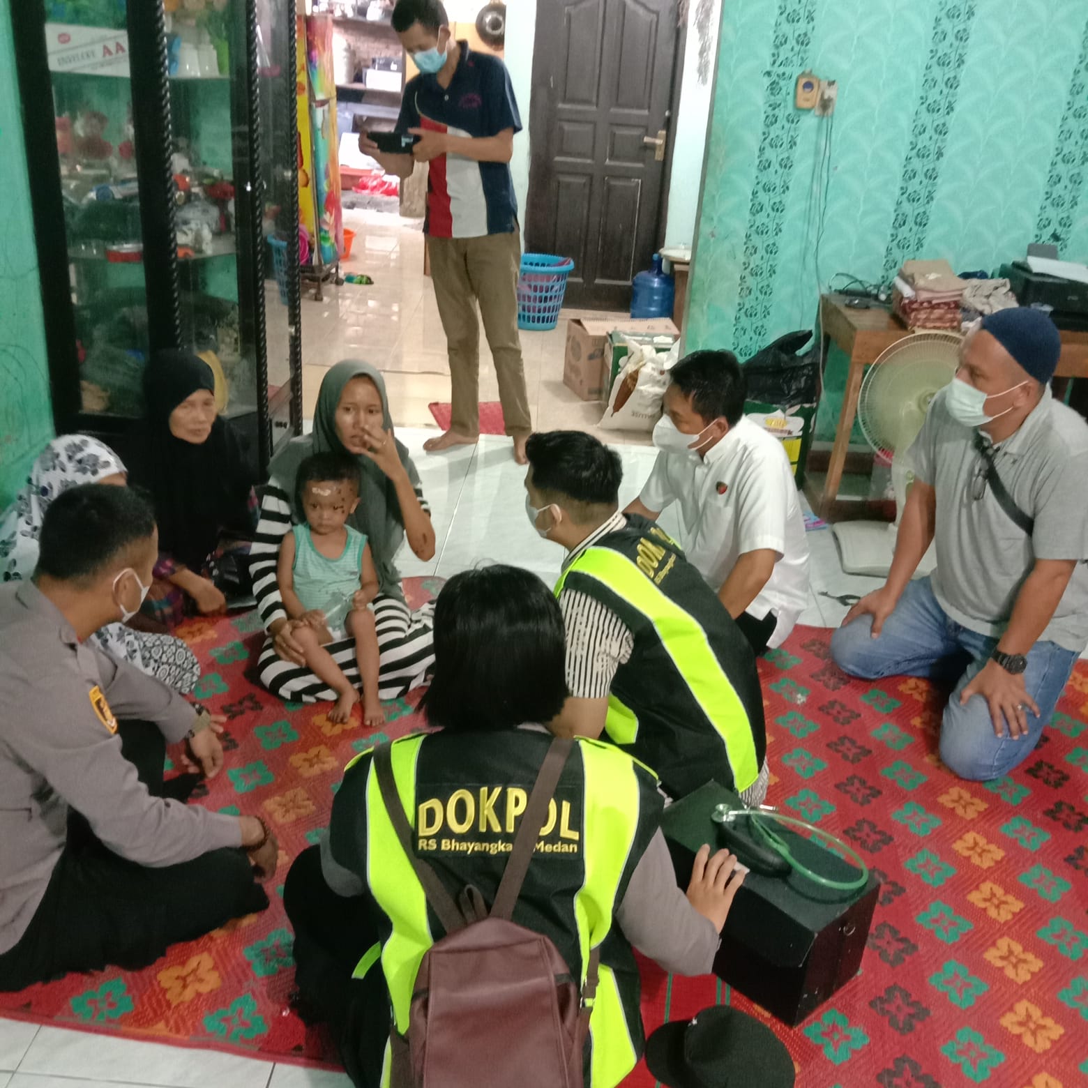 Polda Sumut Bantu Trauma Healing Pulihkan Psikologis Keluarga Korban Geng Motor