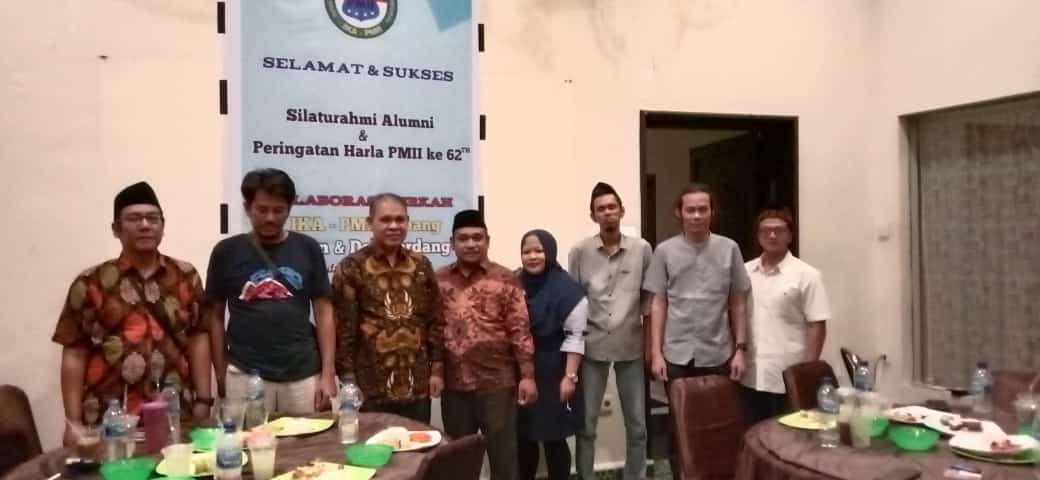 Tingkatkan Silaturrahmi, IKA PMII Medan - Deliserdang Gelar Silaturrahmi, Harla ke- 62 Serta Buka Puasa Bersama
