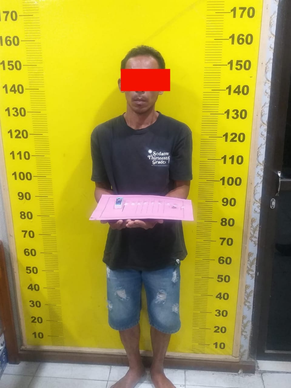 Unit Reskrim Polsek BP. Mandoge Polres Asahan Amankan Pengedar Sabu Seberat 1.37 Gram