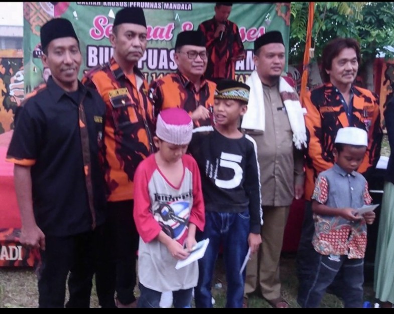 PAC DK Perumnas Mandala Adakan Buka Puasa Bersama Dengan Anak Yatim