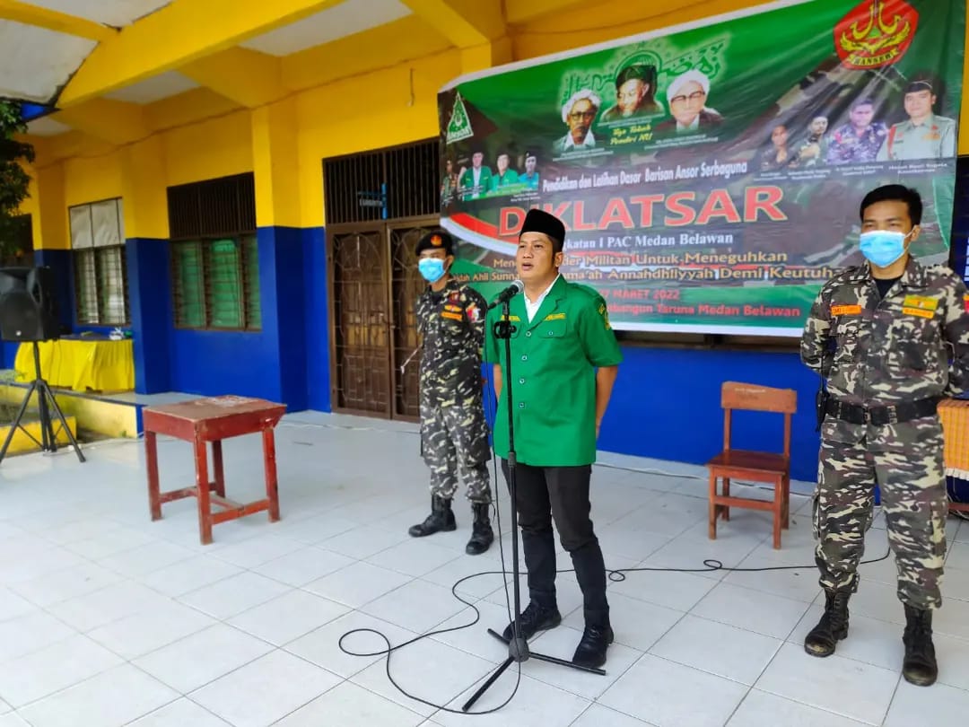 Harlah Ansor ke 88, Ketua Ansor Medan Para kemenag Jangan Coreng Nama Baik Gus Ketum