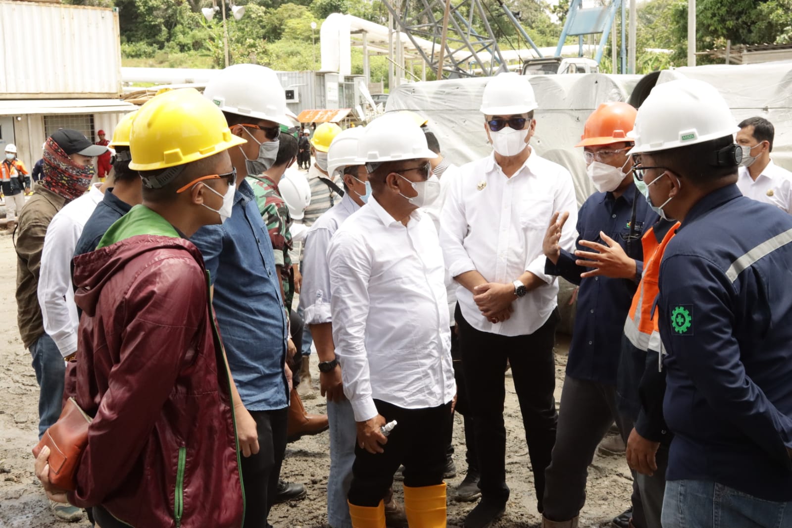 Gubernur Sumut Datangi Pembangkit Listrik PT SMGP Madina, Larang Operasi Sebelum Ada Solusi Pengeboran  Aman