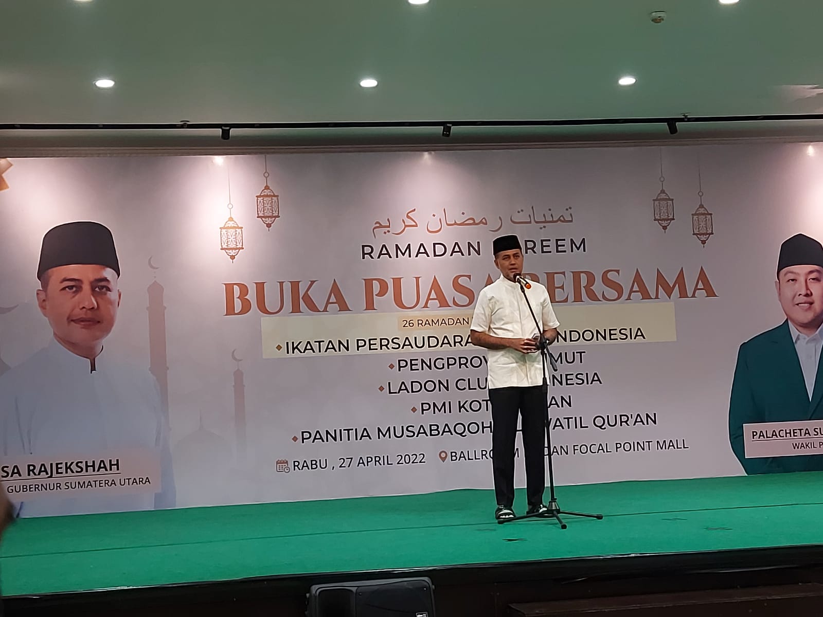 Tingkatkan Silaturrahmi, Wagubsu Buka Puasa Bersama Dengan Berbagai Organisasi