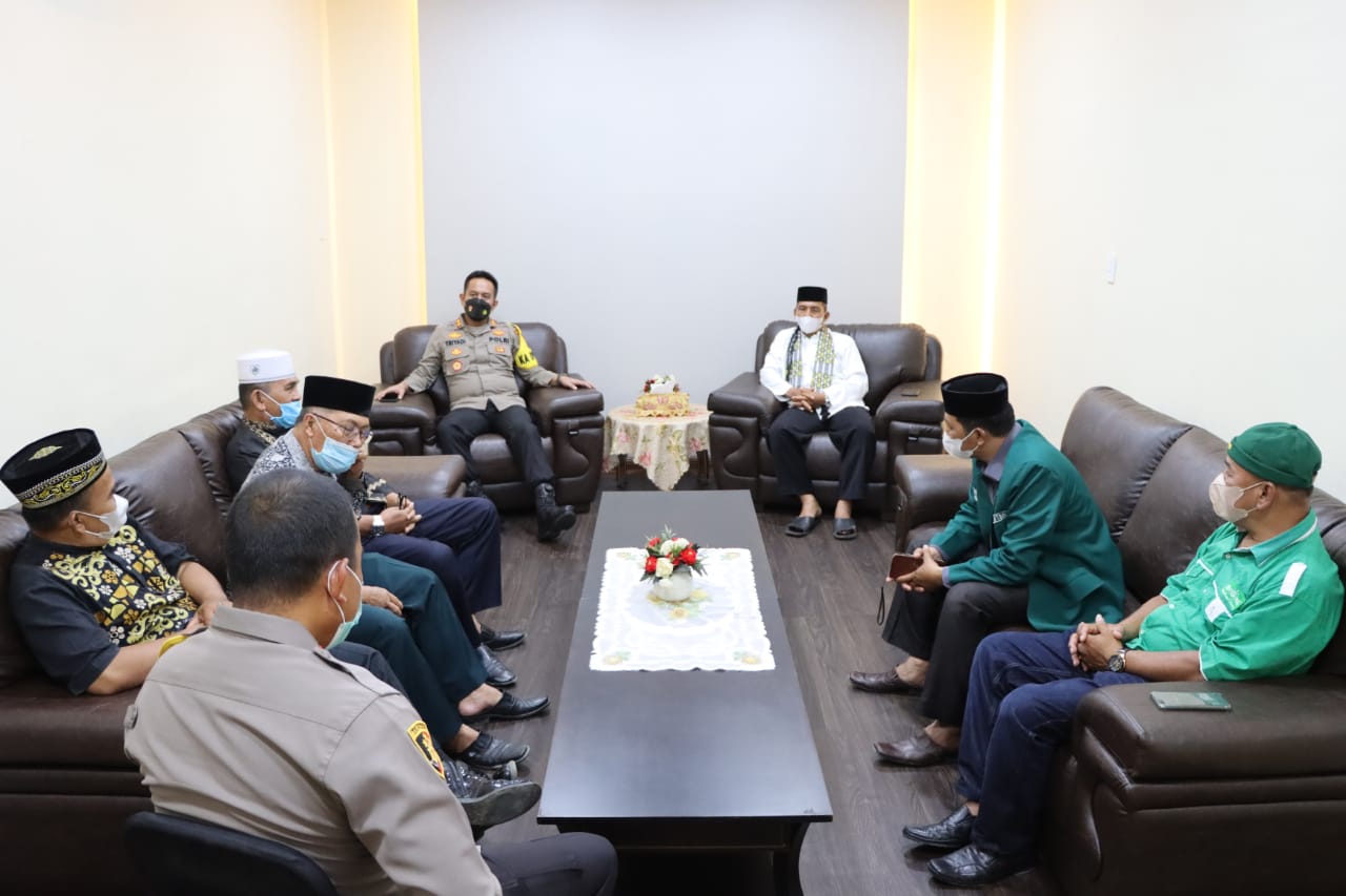 Kapolres Terima Kunjungan dan Silaturrahmi Tokoh Agama Kota Tanjung Balai