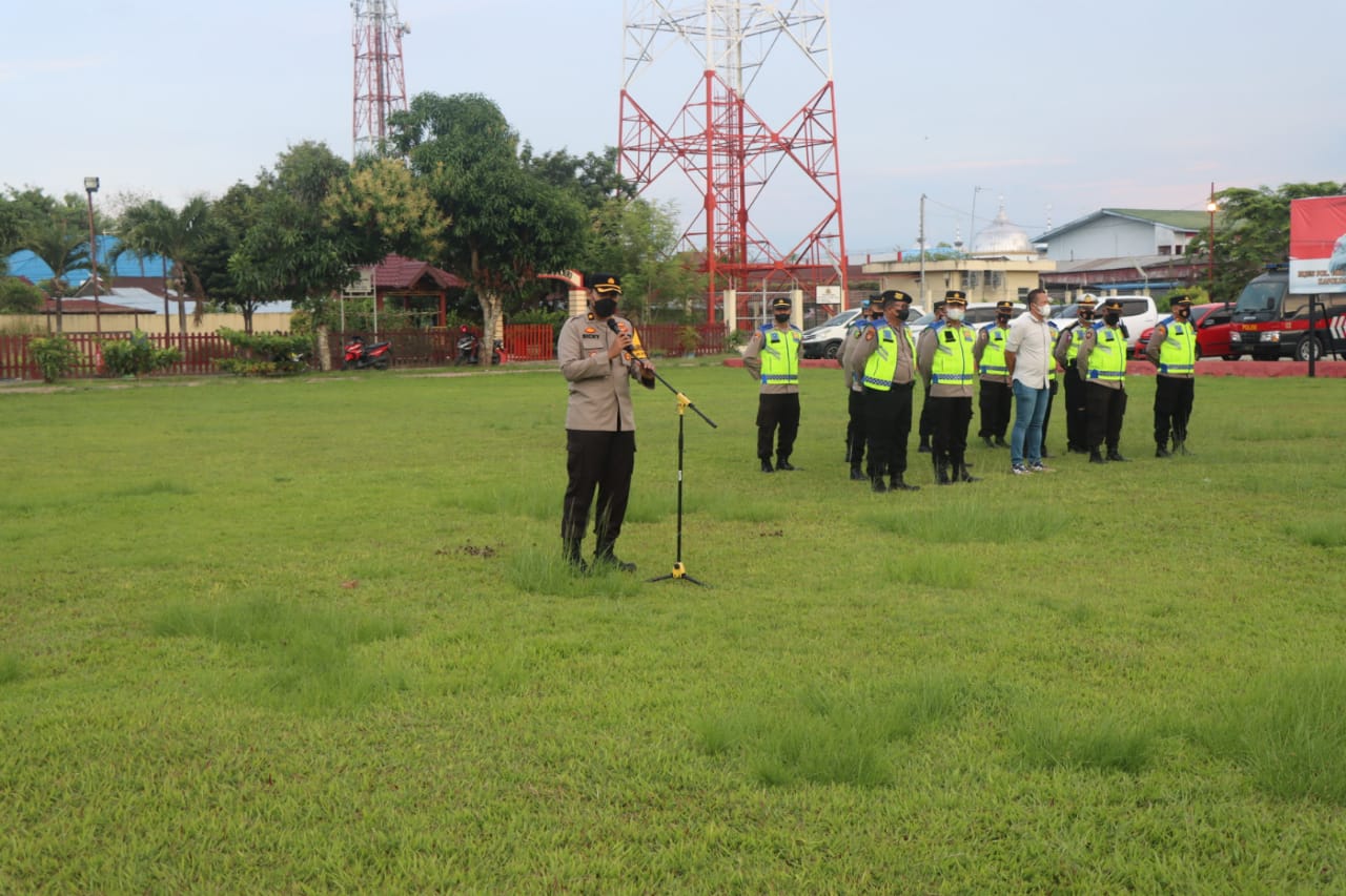 Kabag Ops Pimpin Apel Serpas Pos Pam, Pos Yan Operasi Ketupat Toba Tahun 2022