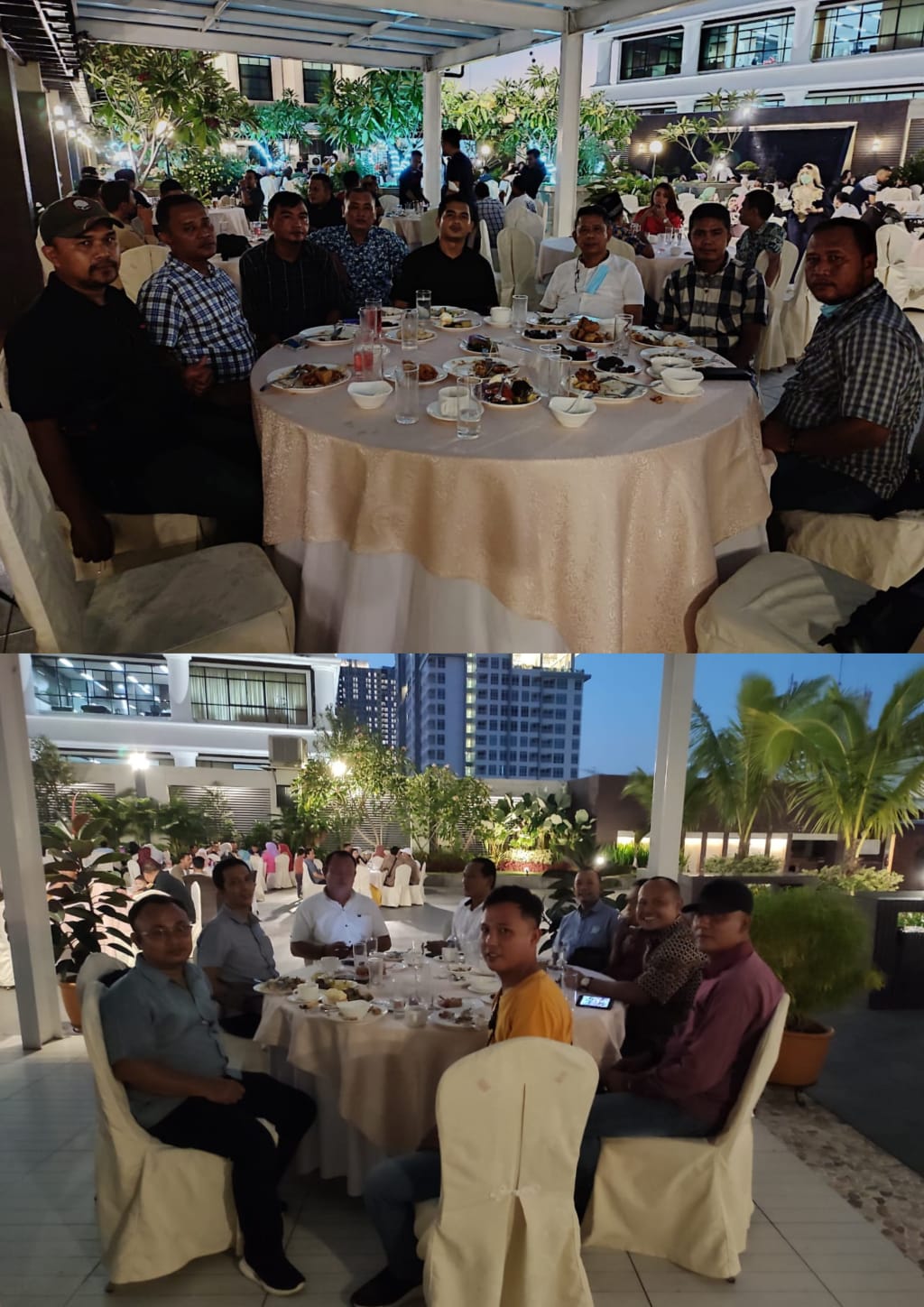 Kabag Ops Polrestabes Medan Silaturahmi dengan Pewarta