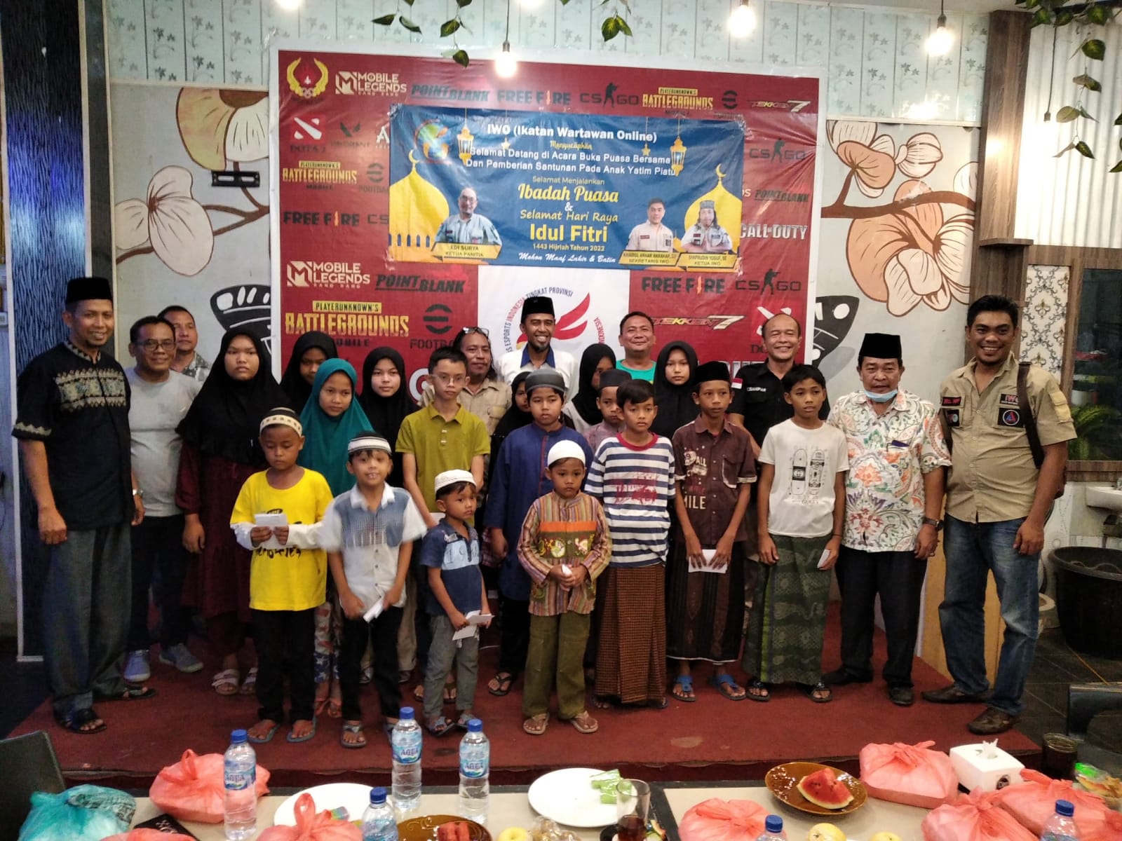 Akhir Ramadhan - Sambut Idul Fitri 1443 Hijriah, IWO Asbat Gelar Silaturahmi Serta Santuni Anak Yatim