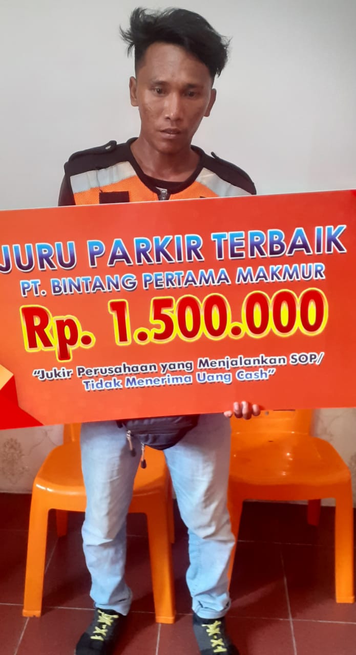 PT Bintang Pratama Makmur Berikan Reward Bagi Jukir Yang Berprestasi